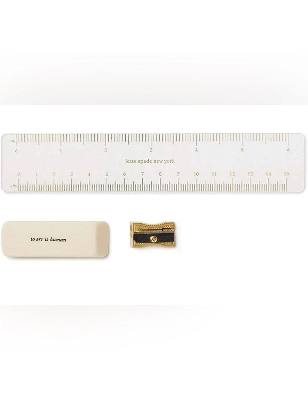 NEW, KATE SPADE Pencil Makeup Pencil Case With Desk Accessories Hydrangea Floral - Picture 7 of 11